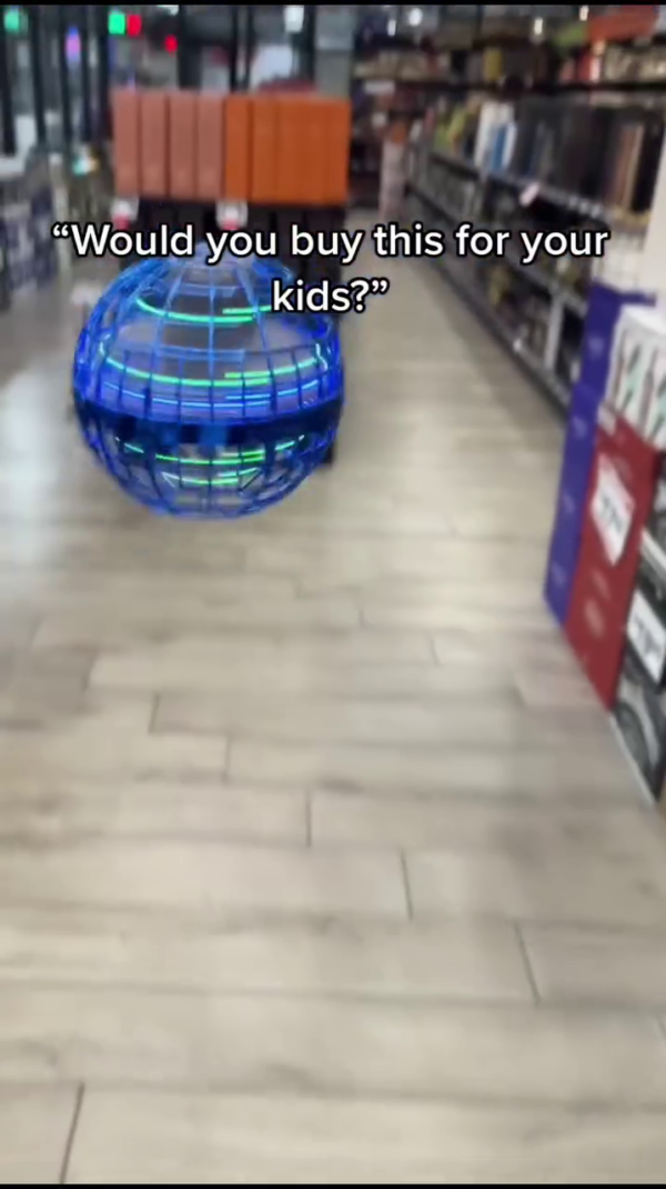 LED Hover Ball Spinner Toy – Flying Orb with Gesture Control & Colorful Lights - Image 2