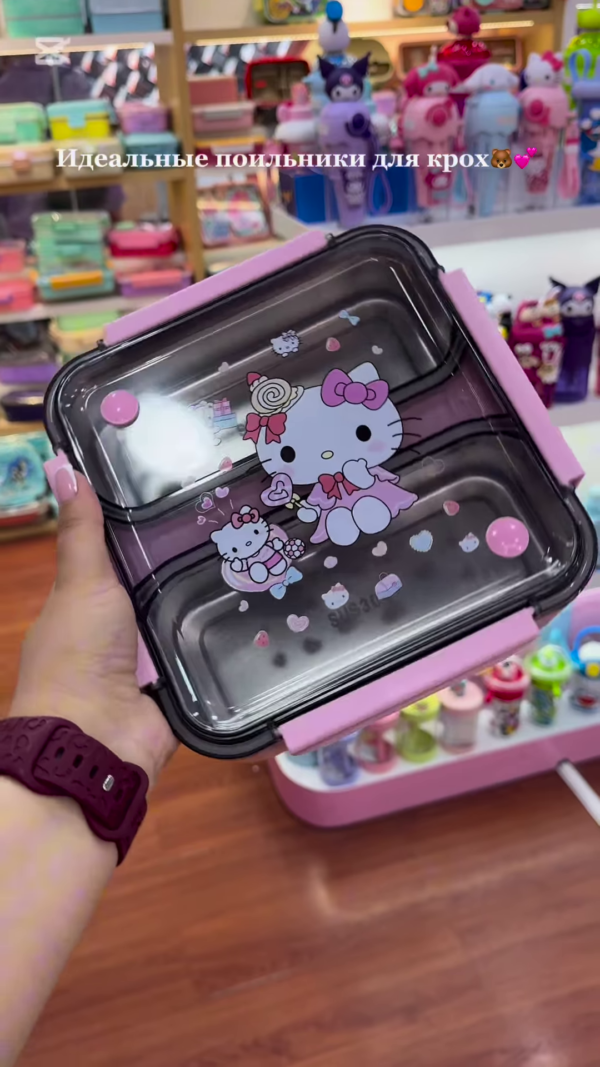 Adorable Character-Themed Kids' Drinkware Collection: Cute Pink Sippy Cups and Water Bottles for Toddlers - Image 14
