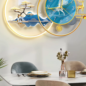 🕰 Luxury LED Wall Clock – A Statement of Art & Time! 🎨✨