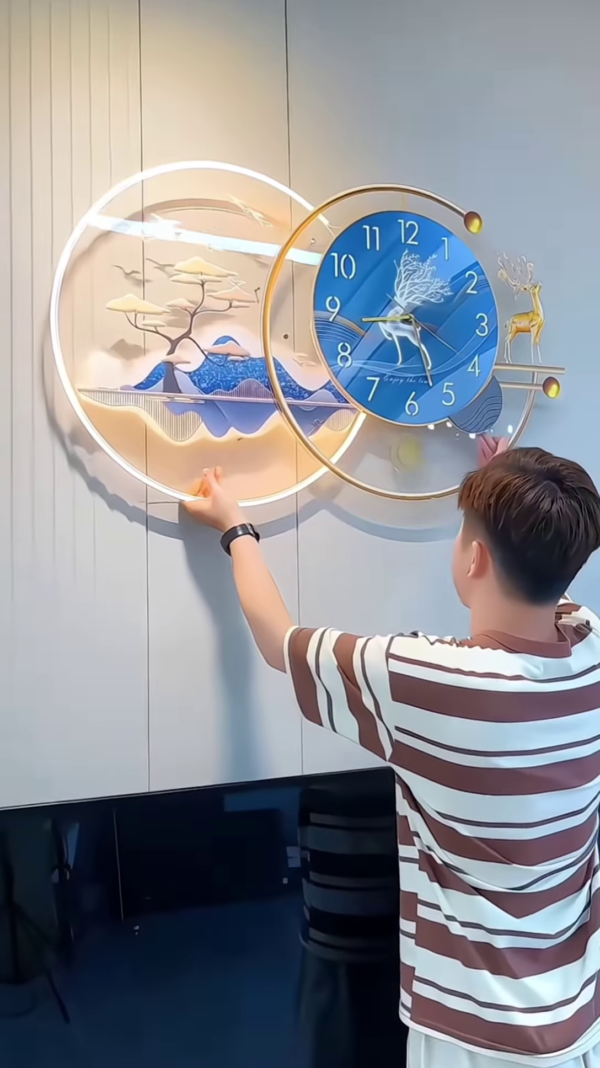 🕰 Luxury LED Wall Clock – A Statement of Art & Time! 🎨✨ - Image 5
