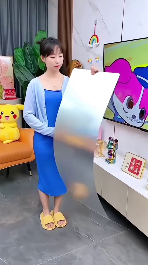 🪞 Peel & Stick Acrylic Mirror Sticker – Sleek, Safe, Stylish! ✨🏡 - Image 2