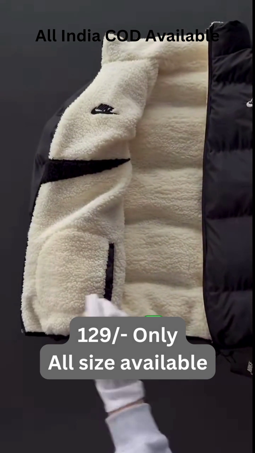 Reversible Puffer + Sherpa Jacket β Two Cozy Looks in One πβοΈ