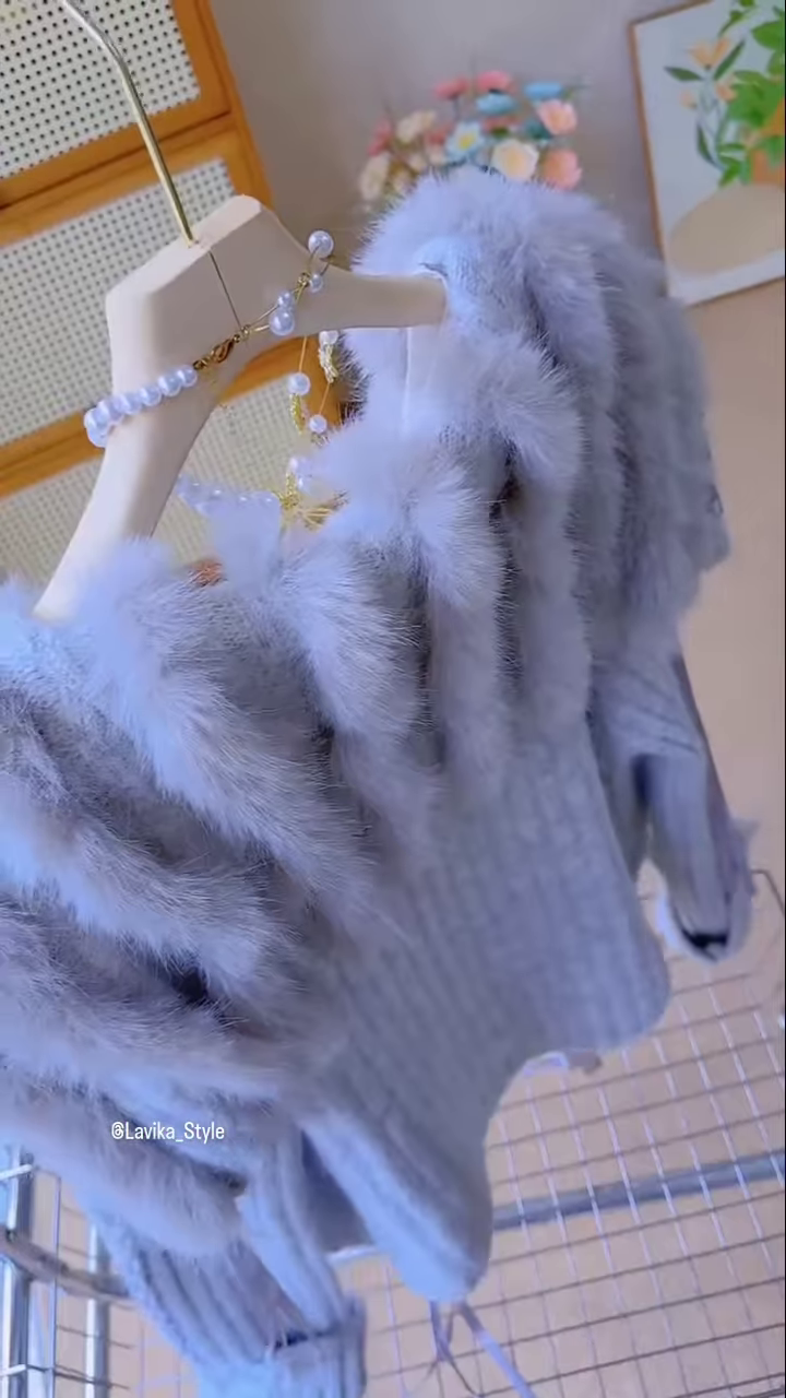 Cozy and Chic Hooded Knit Set - Image 4