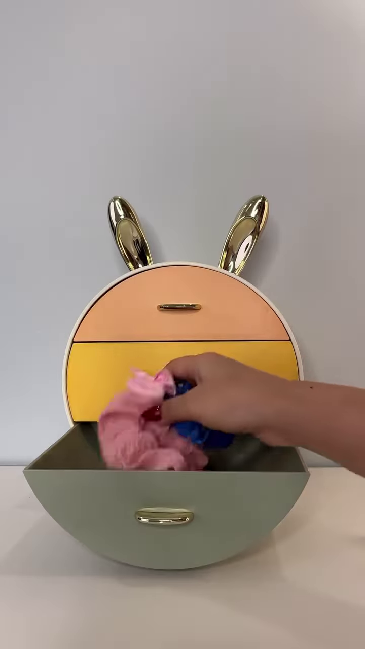 π° Cute Meets Functional: Multi-Color Bunny Drawer Organizer! π - Image 3