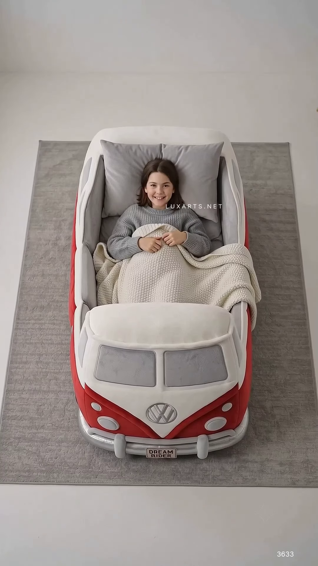 Bus-Inspired Novelty Toddler Bed - Image 2